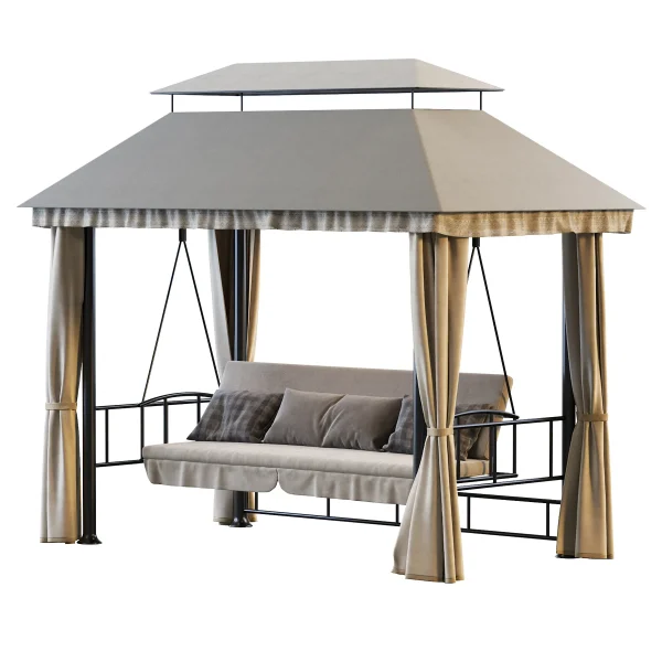 3DSky - Garden Swing With A Tent ART138