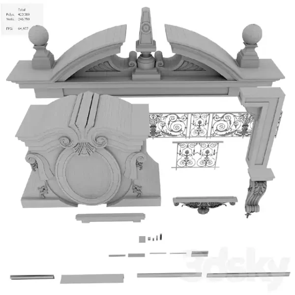 3DSky - Set of Classical Elements - Image 2