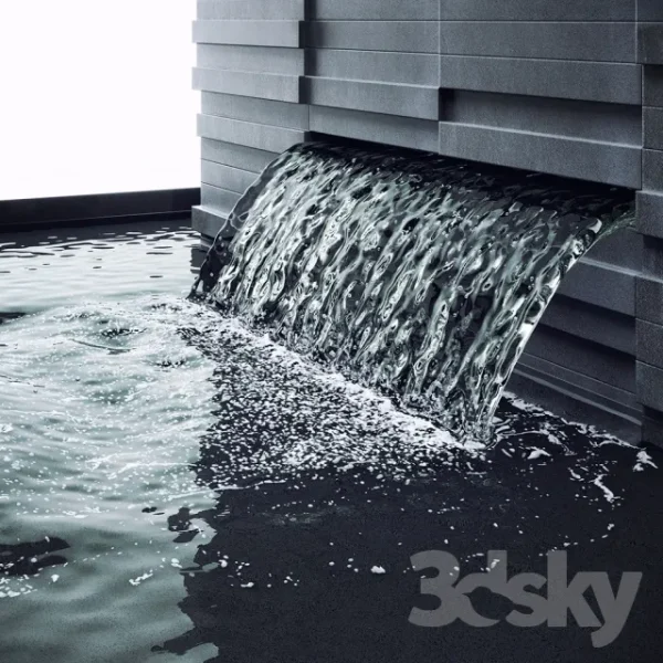 3DSky - Waterfall for the Pool