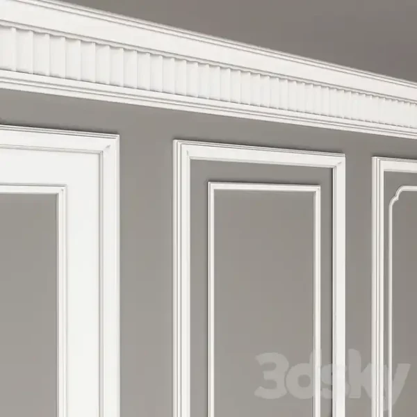 3DSky - Decorative Molding 01 - Image 2
