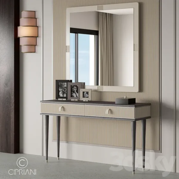 3DSky - Console Cipriani Homood Cocoon Console