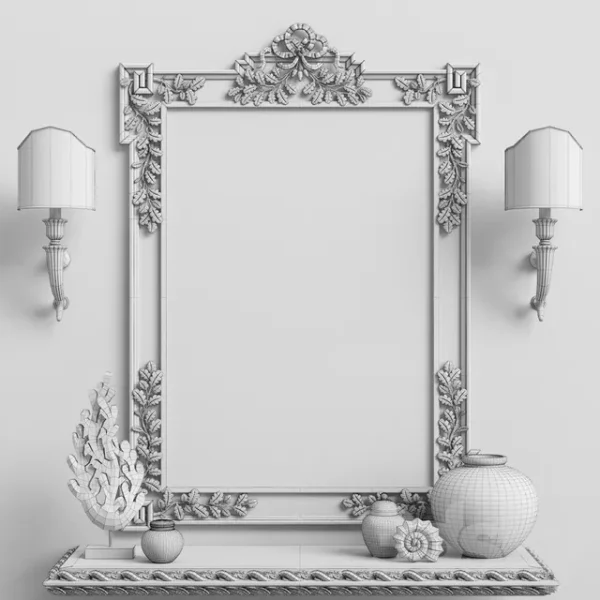 3DSky - Mirror Chelini Art 550 - Image 2