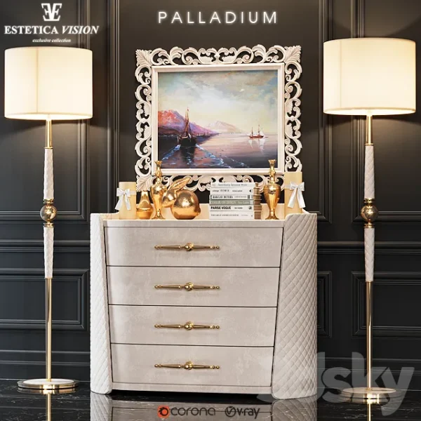 3DSky - Chest of Drawers Palladium