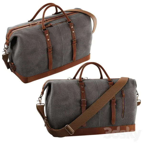 3DSky - ZONE Trim Travel Tote Duffel Shoulder