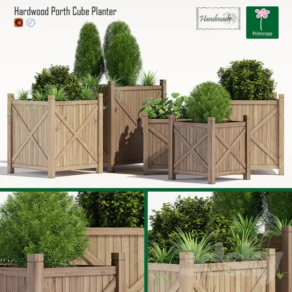 3DSky - Porth Cube Planter