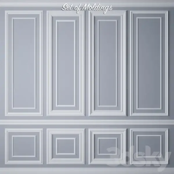 3DSky - Set of Moldings