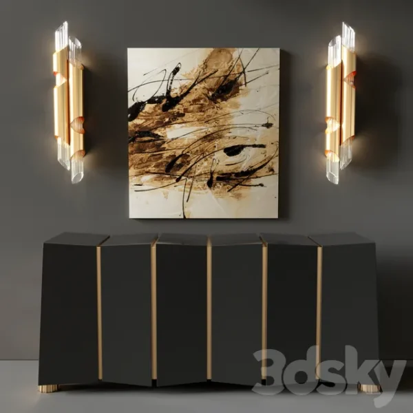 3DSky - Buffet SIDEBOARD LUXXU DARIAN