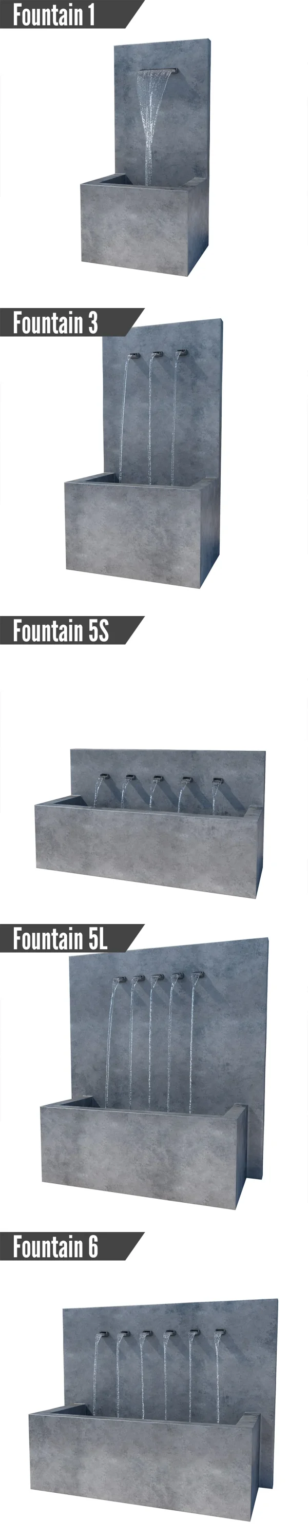 3DSky - Restoration Hardware Weathered Zinc Fountains - Image 2