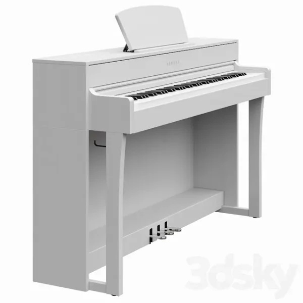 3DSky - Yamaha CLP 635 WH