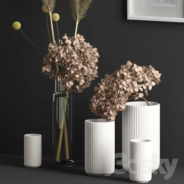 3DSky - Decor with Dry Flowers - Image 2