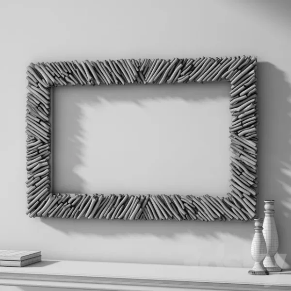 3DSky - Pottery Barn NATURAL DRIFTWOOD MIRROR - Image 2