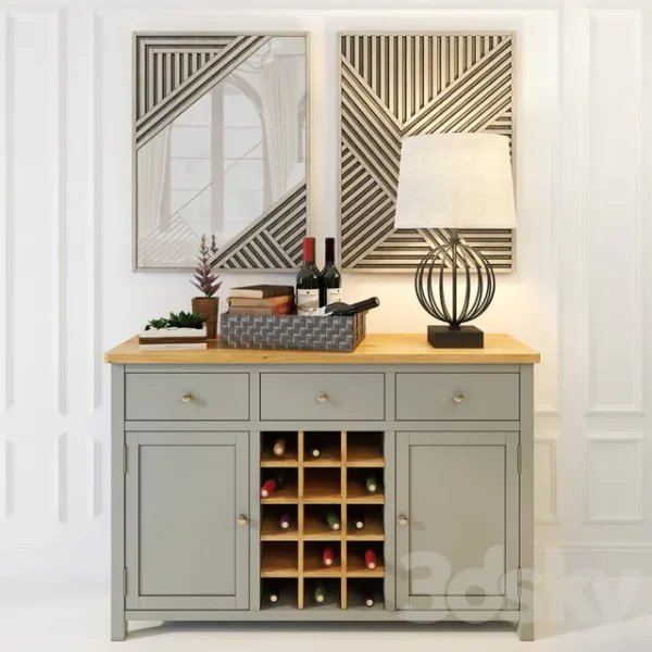 3DSky - Wine Chest of Drawers