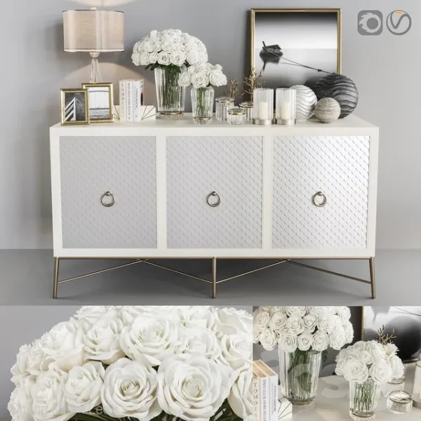 3DSky - Neiman Marcus Sideboard Set 001