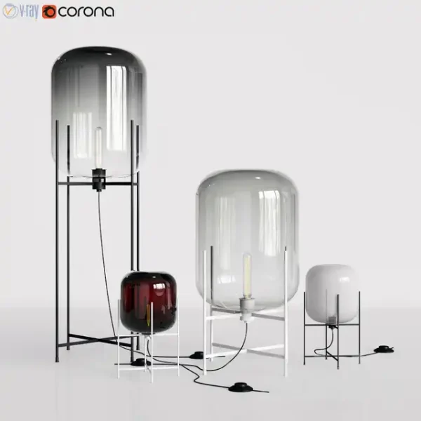 3DSky - Oda Pulpo Lamp Set