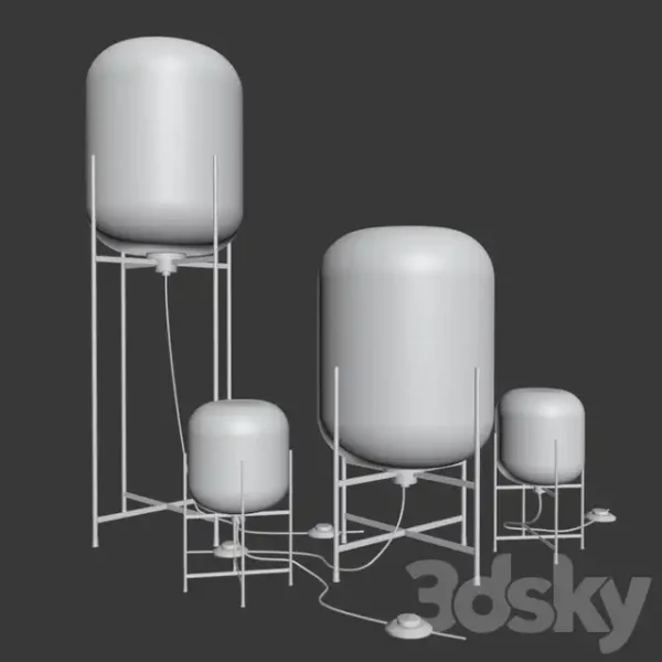 3DSky - Oda Pulpo Lamp Set - Image 2