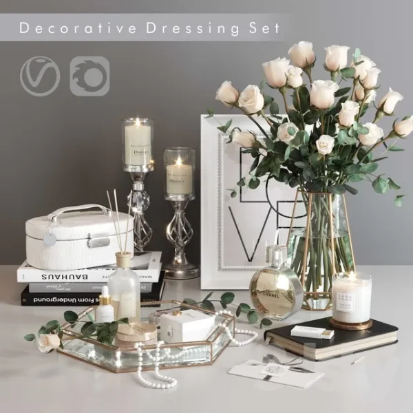 3DSky - Decorative Dressing Set