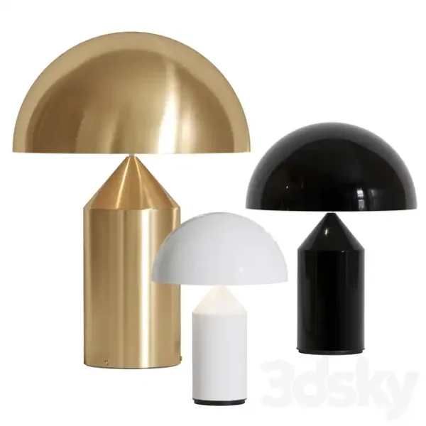 3DSky - Oluce Atollo Metal