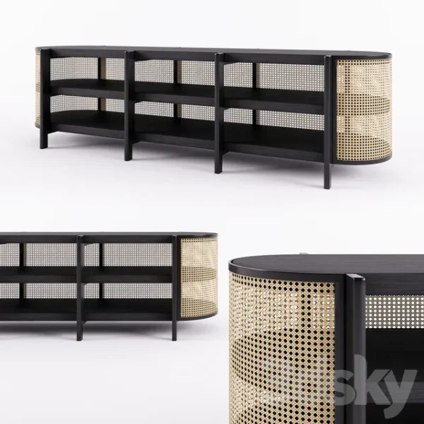 3DSky - Cane Low Cabinet - Image 2