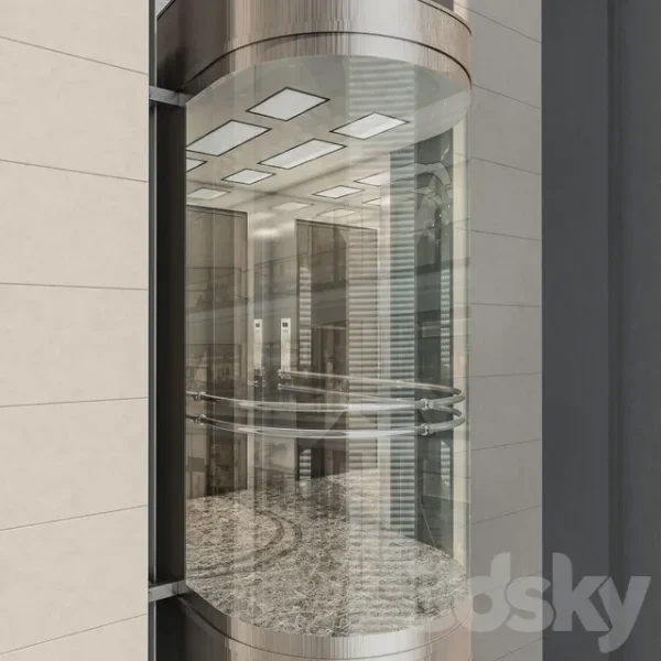 3DSky - Glass Elevator