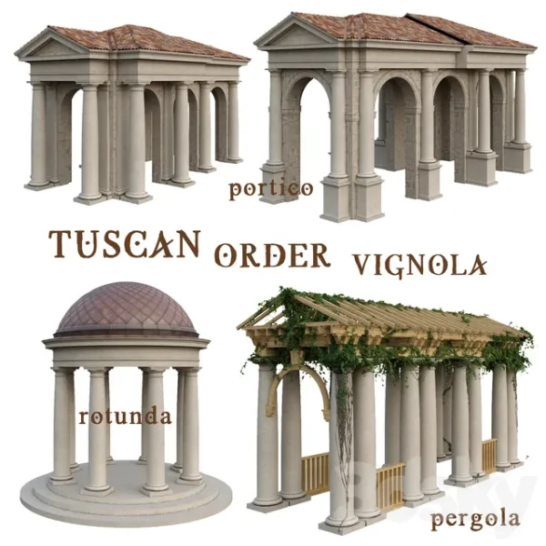 3DSky - Tuscan Order Vignola