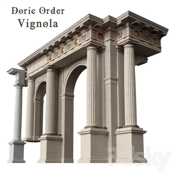 3DSky - Doric Order Vignola - Image 2