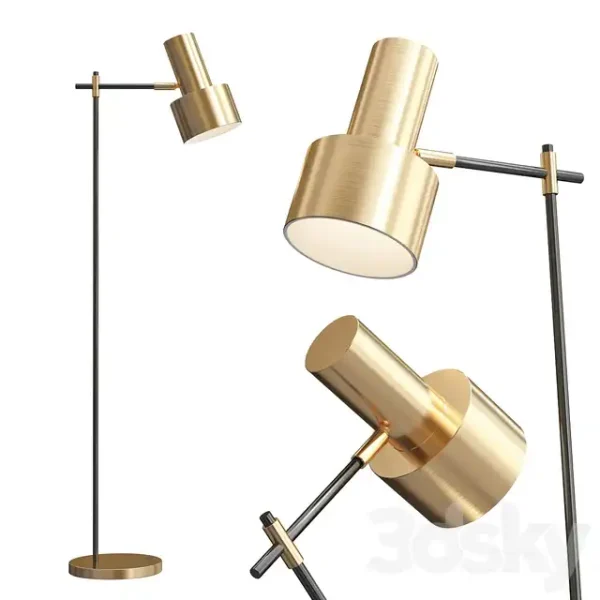3DSky - Floor Lamp Margarita Brass