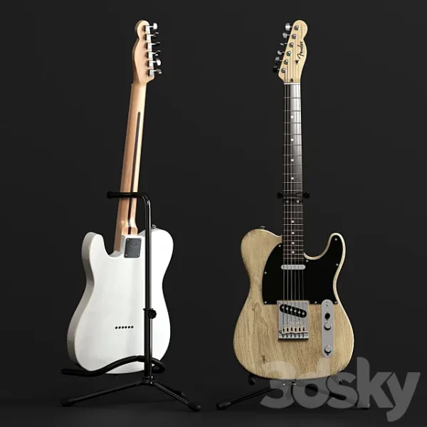 3DSky - Electric Guitar Fender Telecaster - Image 3