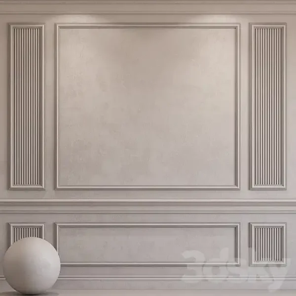 3DSky - Decorative Plaster with Molding 62