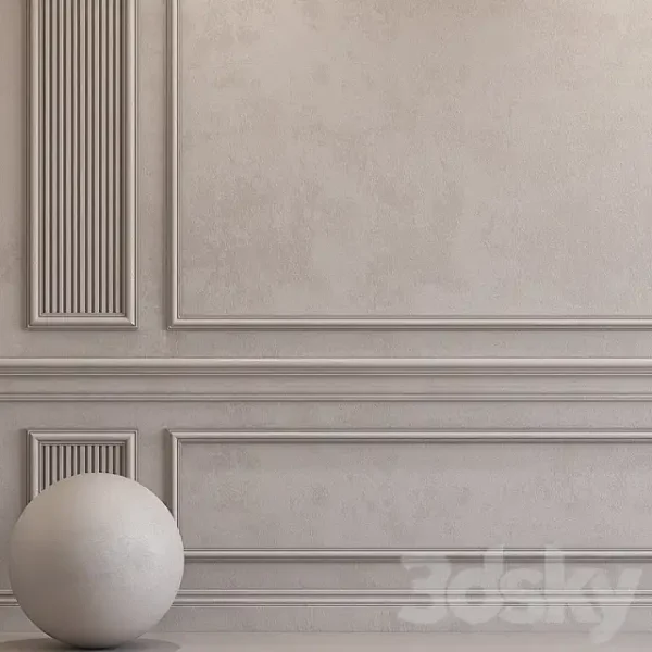 3DSky - Decorative Plaster with Molding 62 - Image 2