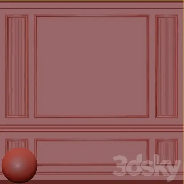 3DSky - Decorative Plaster with Molding 62 - Image 3