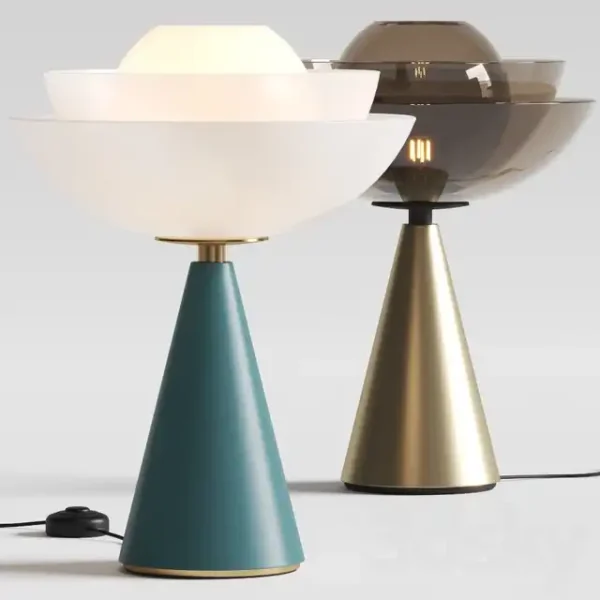 3DSky - Mason Editions Lotus Table Lamps