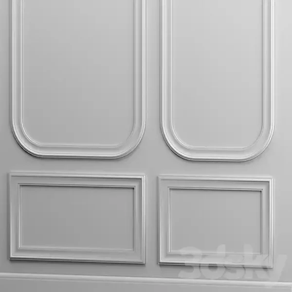 3DSky - Wall Panel Gypsum Stucco 1 - Image 2