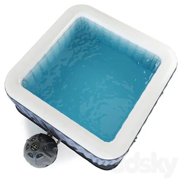 3DSky - Inflatable Pool Lay Z Spa Square - Image 3