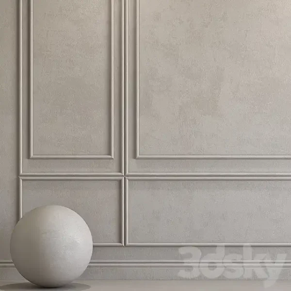3DSky - Decorative Plaster with Molding 134