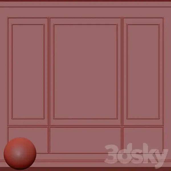 3DSky - Decorative Plaster with Molding 134 - Image 3