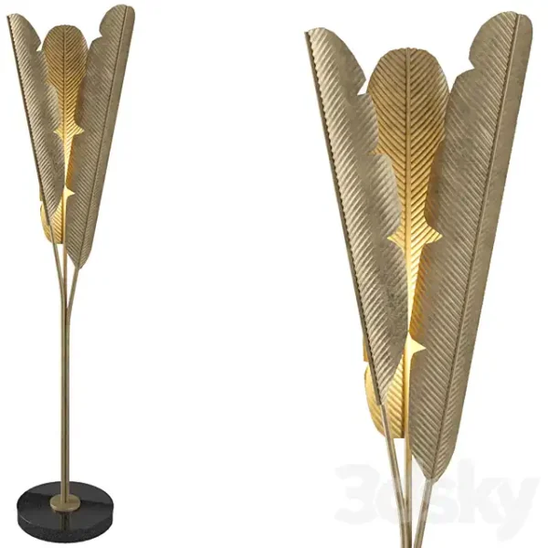 3DSky - Eichholtz Plantain Floor Lamp