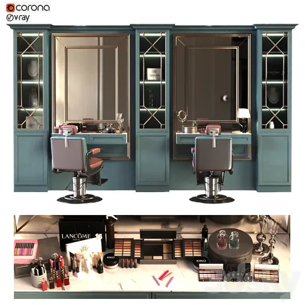 3DSky - Beauty Salon Set 010