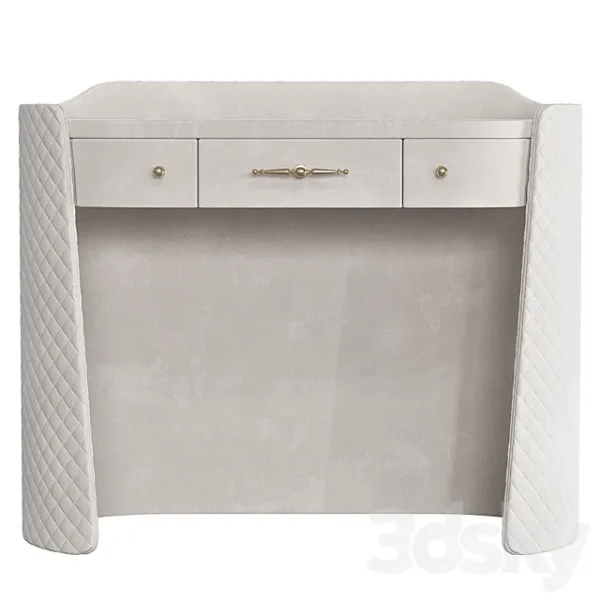 3DSky - Palladium Dressing Table with Drawers
