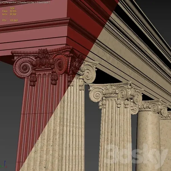 3DSky - Ionic Order Scamozzi - Image 4