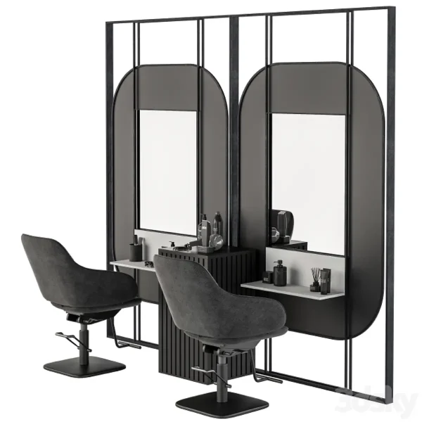 3DSky - Beauty Salon Barber Shop Set 03 - Image 2