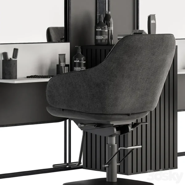 3DSky - Beauty Salon Barber Shop Set 03 - Image 3
