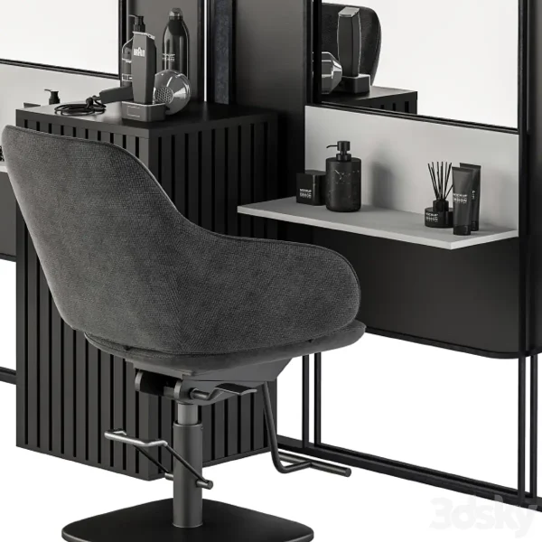 3DSky - Beauty Salon Barber Shop Set 03 - Image 4