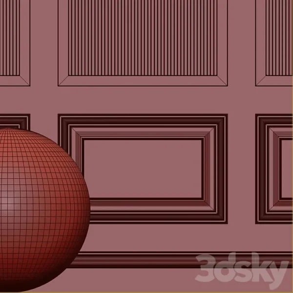 3DSky - Decorative Plaster with Molding 178 - Image 5