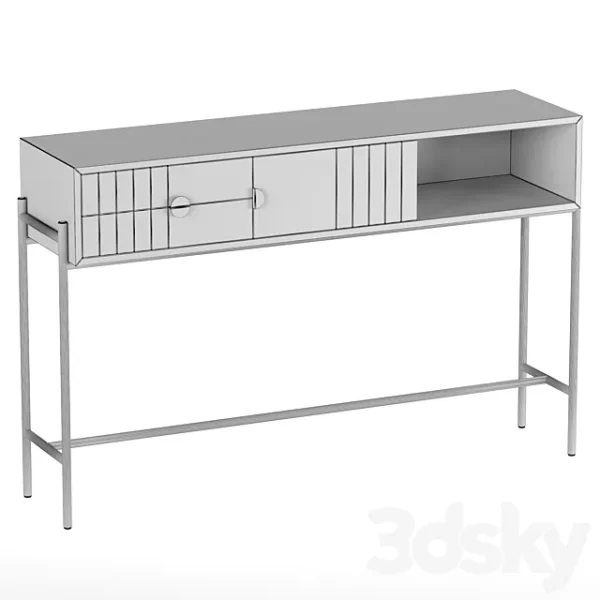 3DSky - Clara Oak Console - Image 4