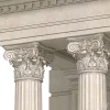 3DSky - Column Porch Entrance To the House Classic Porch - Image 4