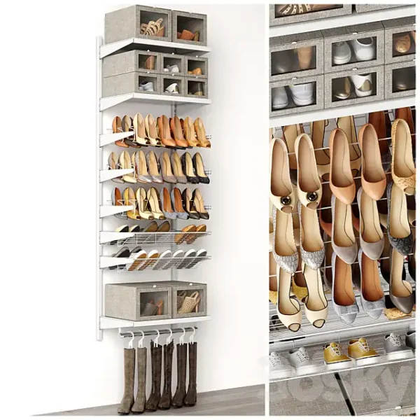3DSky - Shoe Rack in a Shoe Cabinet
