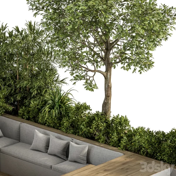 3DSky - Roof Garden and Landscape Furniture Set 37 - Image 3