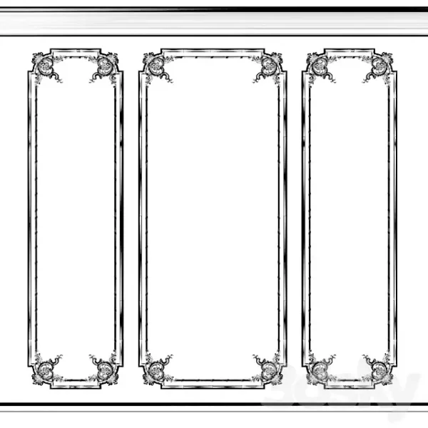 3DSky - Wall Molding Classic - Image 3