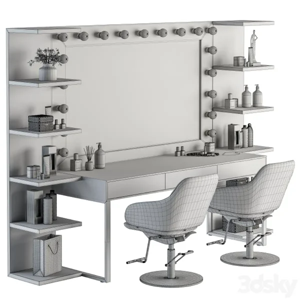 3DSky - Beauty Salon Barber Shop Set 06 - Image 5