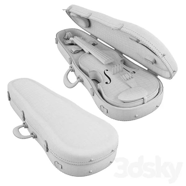 3DSky - The Violin With Case - Image 4